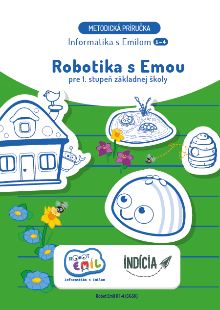 Robotika s Emou, metodická príručka 6409 ema cover metodika