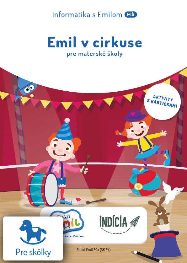 Emil v cirkuse, aktivity s kartičkami 6413 Emil v cirkuse karticky