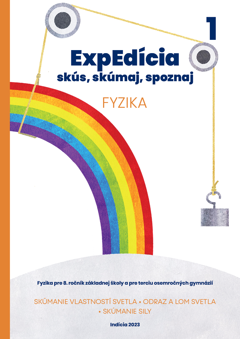 ExpEdícia - Fyzika 8. ročník, pracovná učebnica 1 8FYZ PU1 obalka