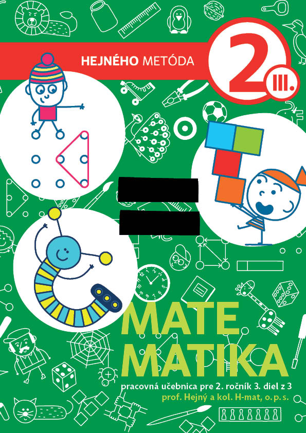 Matematika 2. ročník - učebnica 3. diel (SJ) zelená H MAT UC 2rocnik 3dil obalka SK