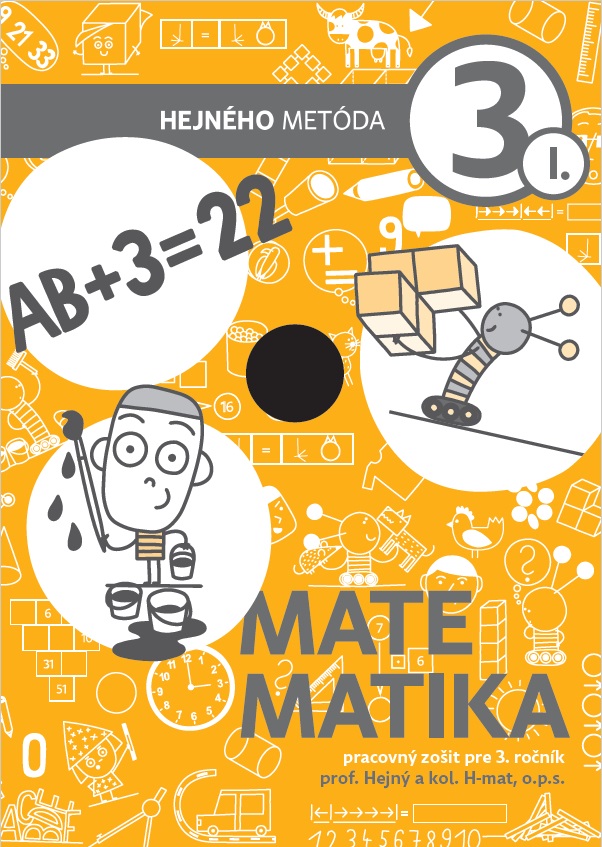 Matematika 3. ročník - pracovný zošit 1. diel (žltá) Mat 3 PZ1 zlta