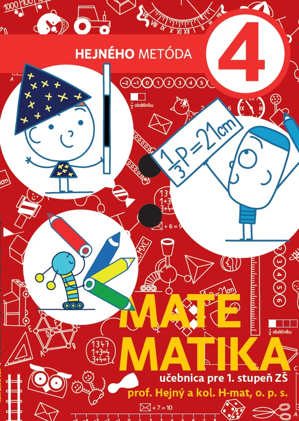 Matematika 4. ročník - učebnica (bordová)  Mat 4r Hmat UC