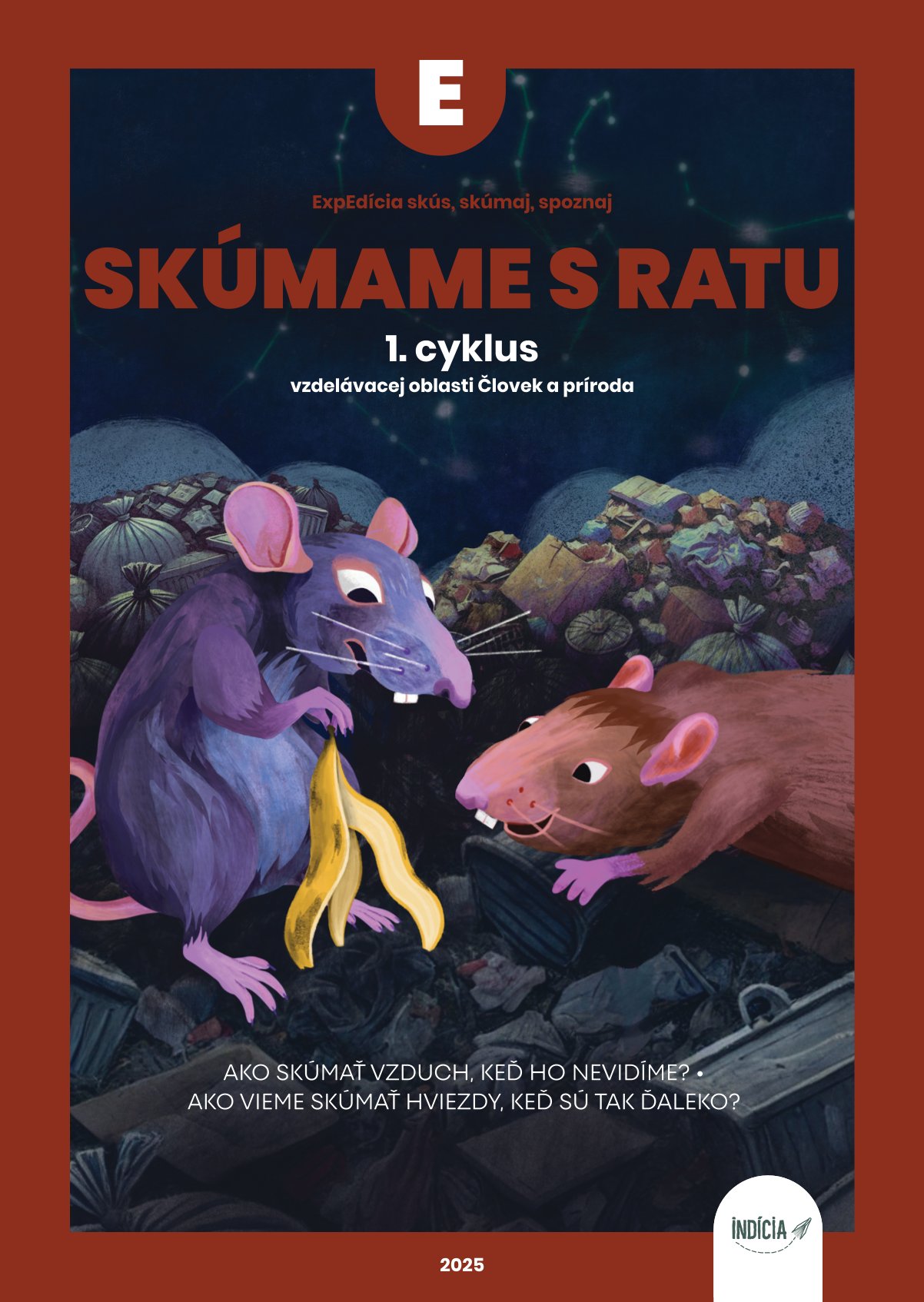 ExpEdícia - Skúmame s RATU, pracovná učebnica E Obalka brozura E