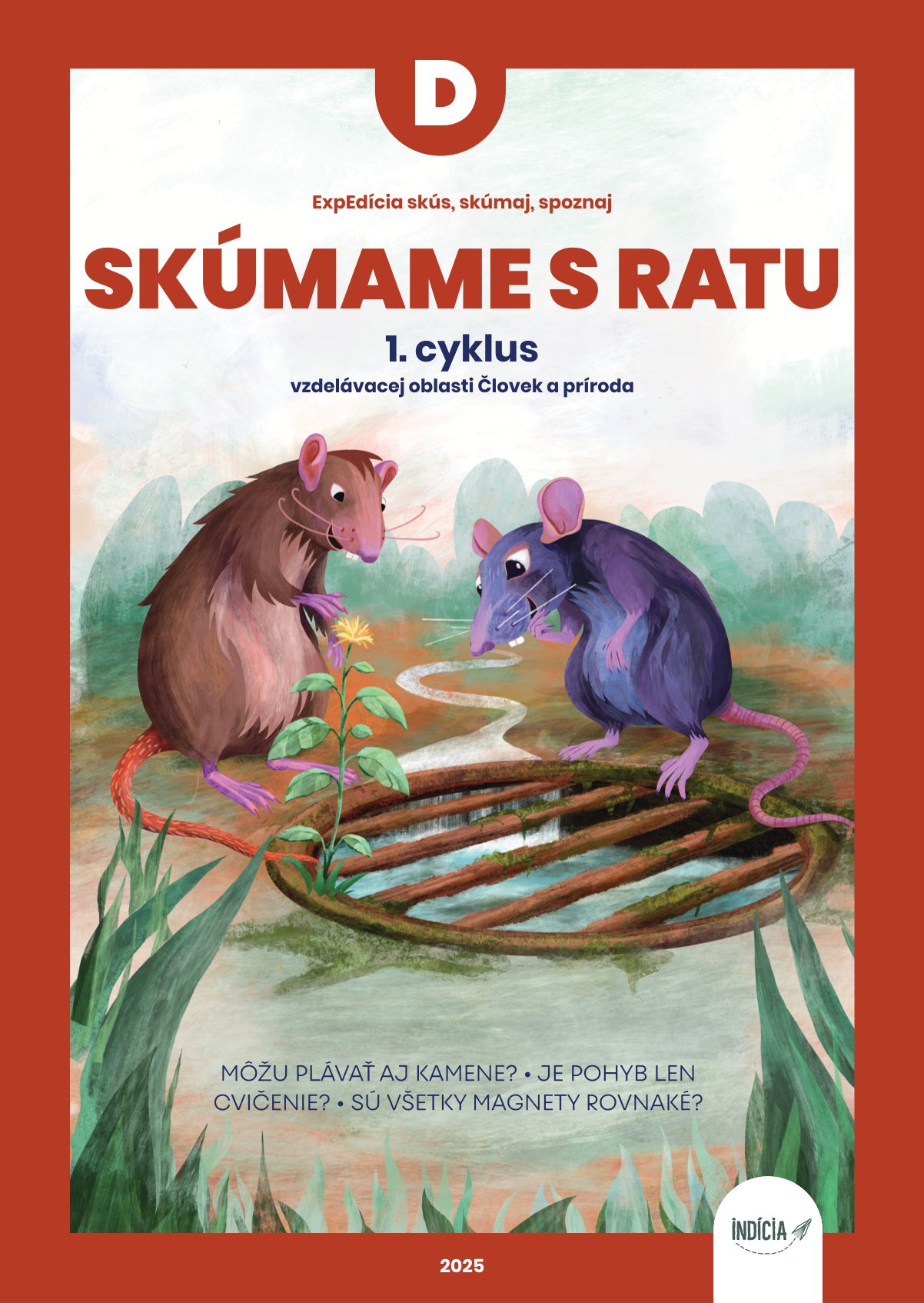 ExpEdícia - Skúmame s RATU, pracovná učebnica D Skumame s Ratu brozura D obalka