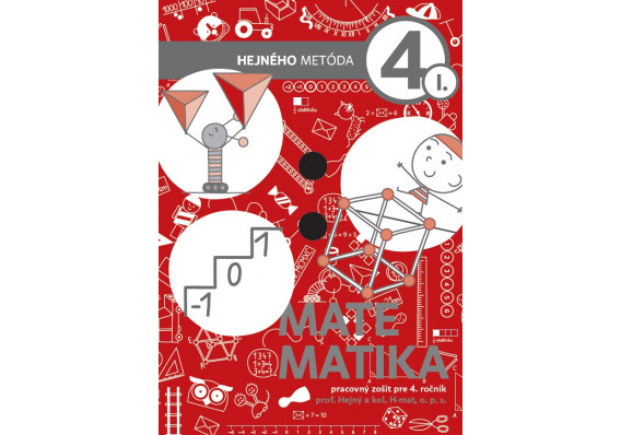Matematika 4. ročník - pracovný zošit 1. diel (bordová)  6062 Mat 4r PZ1 Hmat