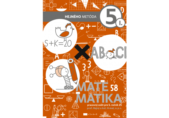 Matematika 5. ročník - pracovný zošit 1. diel (tehlová) 6065 MAT PS1 5rocnik obalka final SK 03 str1 1