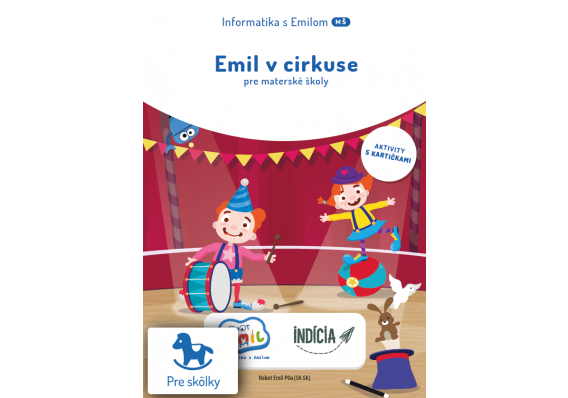 Emil v cirkuse, aktivity s kartičkami 6413 Emil v cirkuse karticky