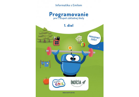 Programovanie pre 1. stupeň základnej školy, 1. diel, pracovný zošit 6416 Programovanie 1 diel obalka