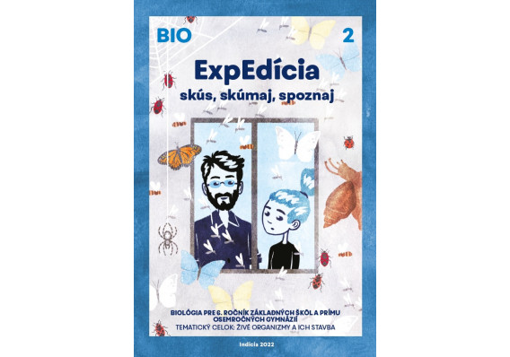 ExpEdícia - Biológia 6. ročník, pracovná učebnica 2 6723 Exp BIO 6r PU2 FINAL obalka
