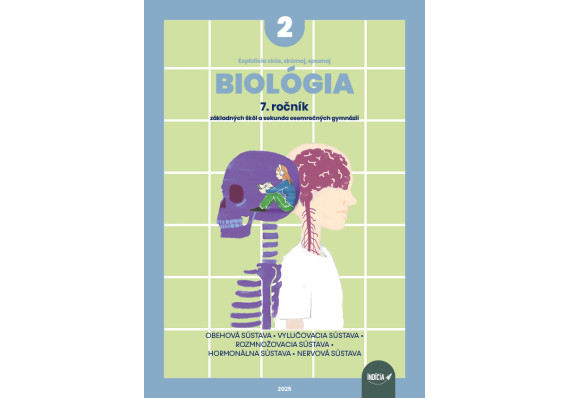 ExpEdícia - Biológia 7. ročník, pracovná učebnica 2 EXP PZ2 BIO 7 rocnik obalka