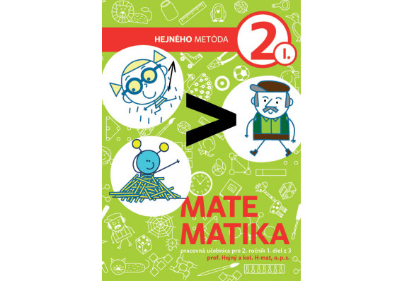 Matematika 2. ročník - učebnica 1. diel (SJ) zelená H MAT UC 2rocnik 1dil obalka SK