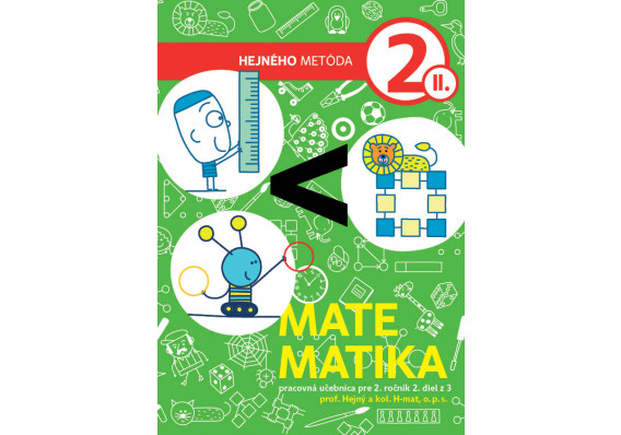 Matematika 2. ročník - učebnica 2. diel (SJ) zelená H MAT UC 2rocnik 2dil obalka SK