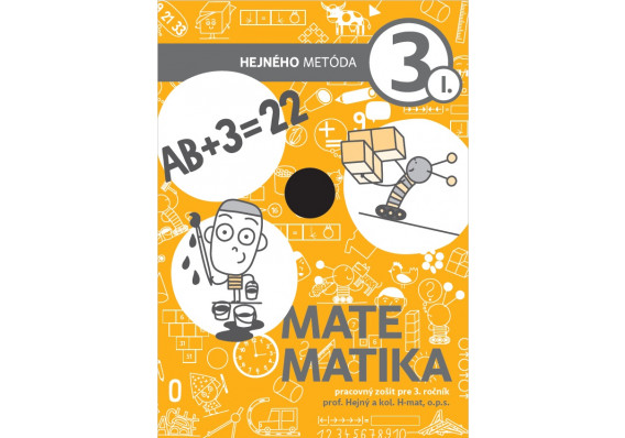 Matematika 3. ročník - pracovný zošit 1. diel (žltá) Mat 3 PZ1 zlta