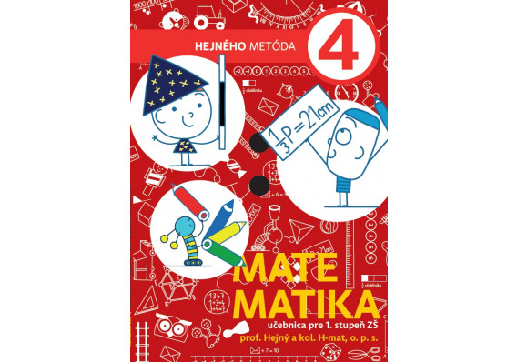 Matematika 4. ročník - učebnica (bordová)  Mat 4r Hmat UC