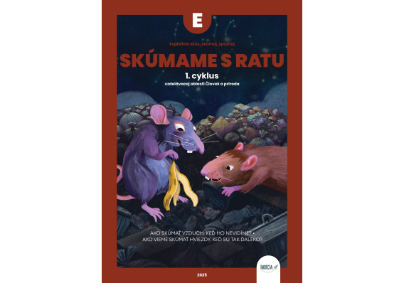 ExpEdícia - Skúmame s RATU, pracovná učebnica E Obalka brozura E