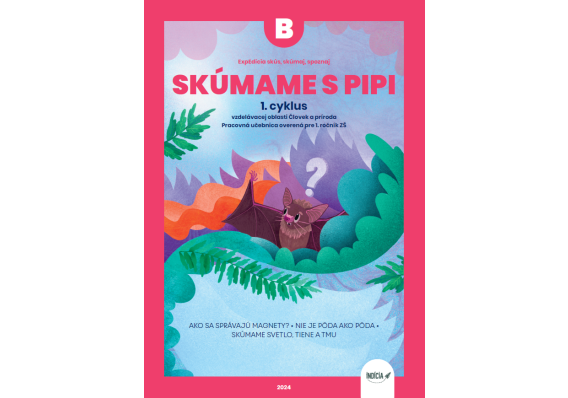 ExpEdícia - Skúmame s PIPI, pracovná učebnica B Pipi B obalka