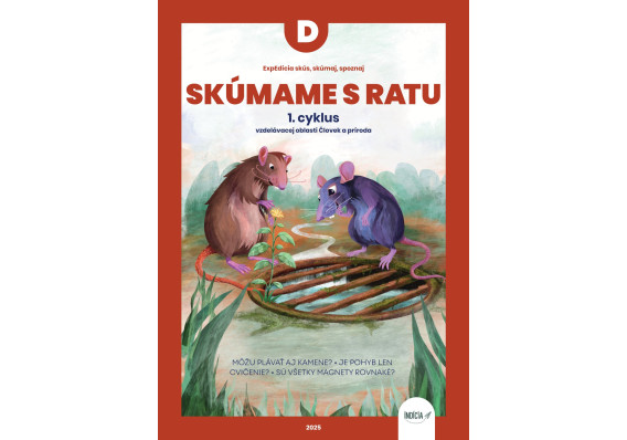 ExpEdícia - Skúmame s RATU, pracovná učebnica D Skumame s Ratu brozura D obalka