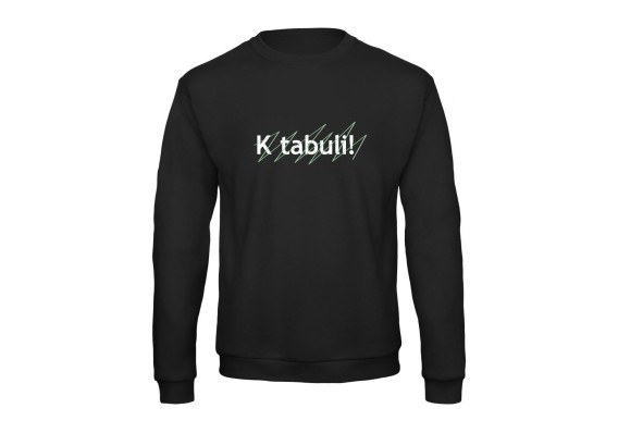 Mikina - K tabuli! mikina k tabuli