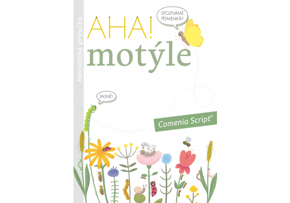 AHA! Motýle, metodická príručka obalka AHA motyle