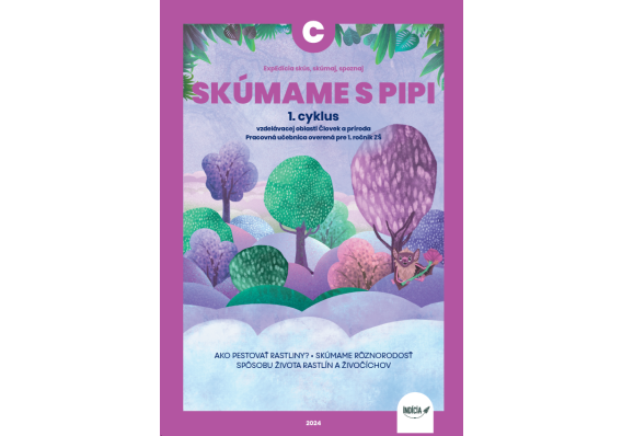 ExpEdícia - Skúmame s PIPI, pracovná učebnica C obalka PIPI C