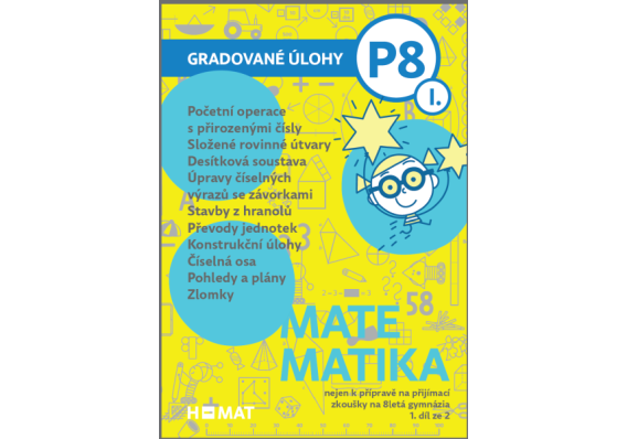 Gradované úlohy nejen k přípravě na přijímací zkoušky na 8letá gymnázia - 1. díl obrazek1