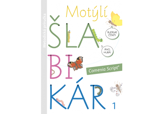 Motýlí šlabikár 1. diel, metodická príručka   predna obalka