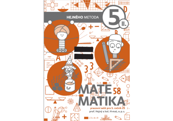 Matematika 5. ročník - pracovný zošit 2. diel (tehlová) r152 nahled