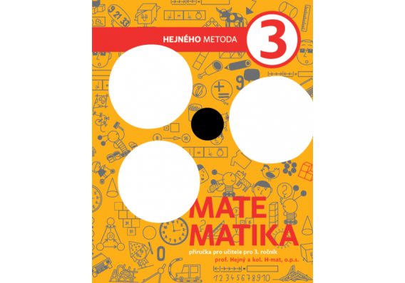 Matematika 3. ročník  - príručka učiteľa žltá (ČJ) titulnistrana