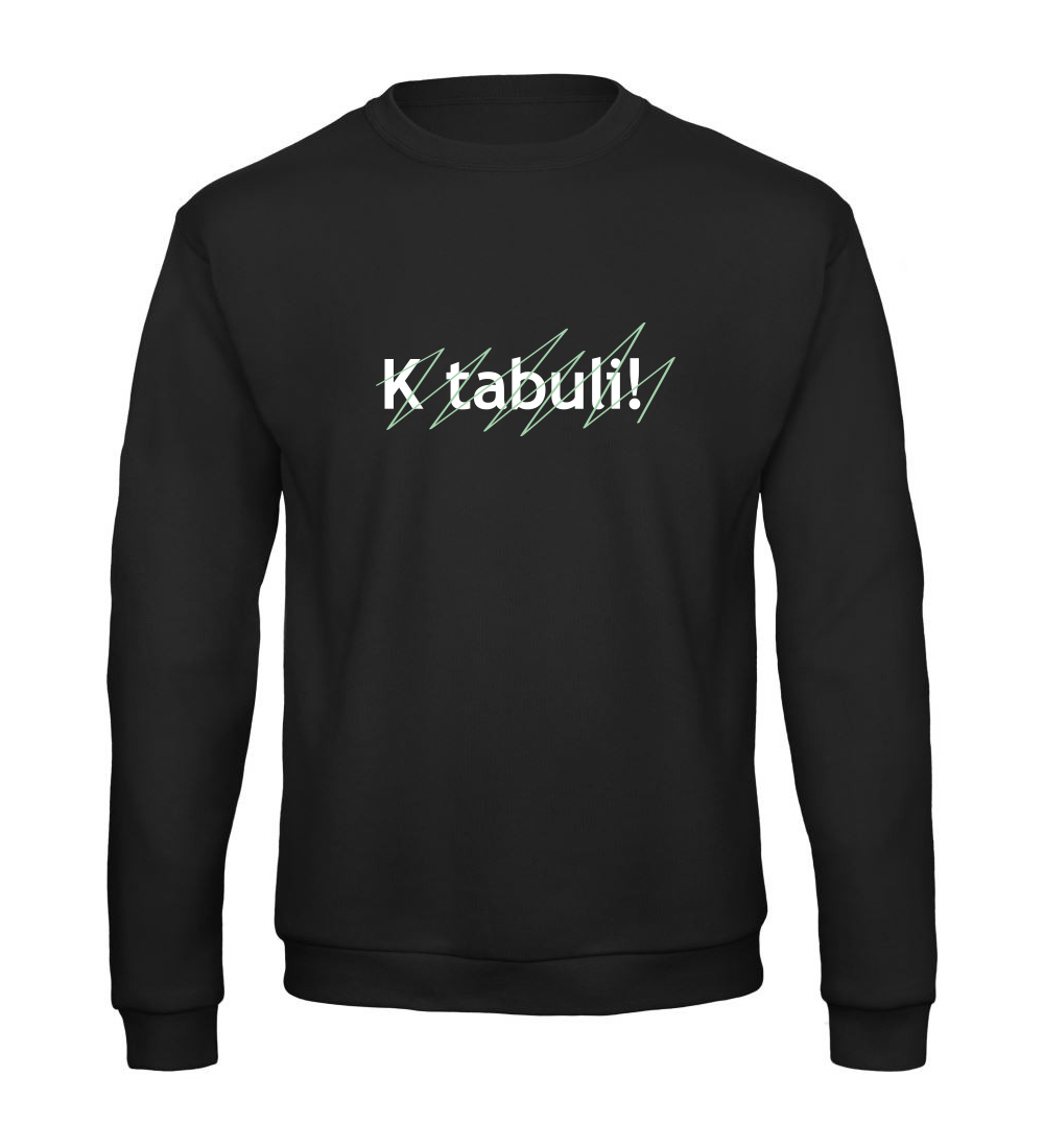 Mikina - K tabuli! mikina k tabuli